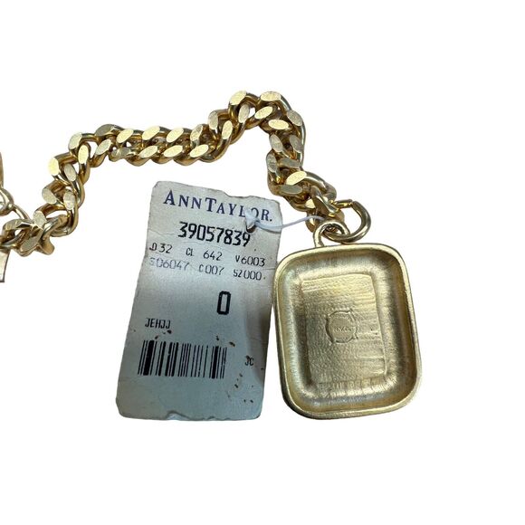 Vintage Ann Taylor Gold Tone Metal 5 Multi‎ Strand Belt main image 8